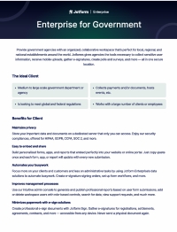 Enterprise for Government