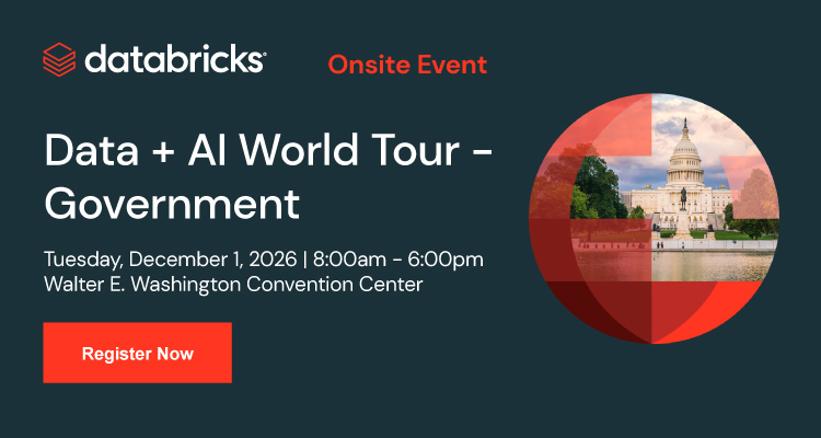 Data + AI World Tour Gov