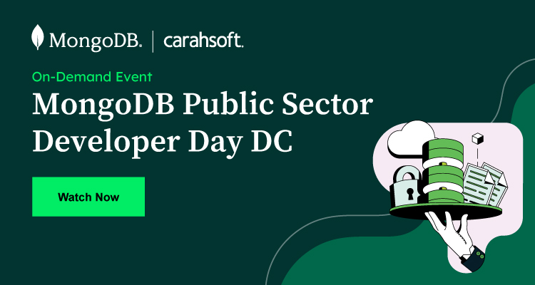 MongoDB Public Sector Developer Day DC