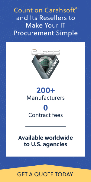 Count on Carahsoft Army CHESS ITES-SW2 Ad Banner