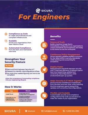 Sicura For Engineers
