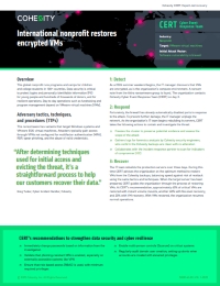 International Nonprofit Restores Encrypted VMs