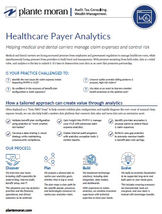 Healthcare Payer Analytics