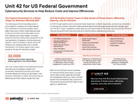 Unit 42 for US Federal Government