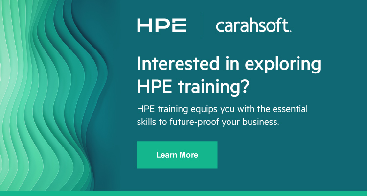 Interested in HPE Trainings. Click to learn more.