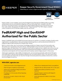 Keeper Security Government Could (KSGC)