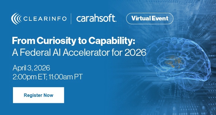 From Curiosity to Capability: A Federal AI Accelerator for 2026 Event Banner