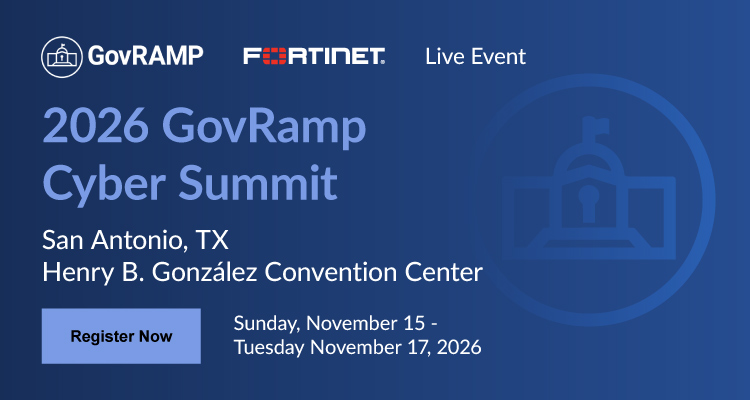 2026 GovRamp Cyber Summit - Event Banner