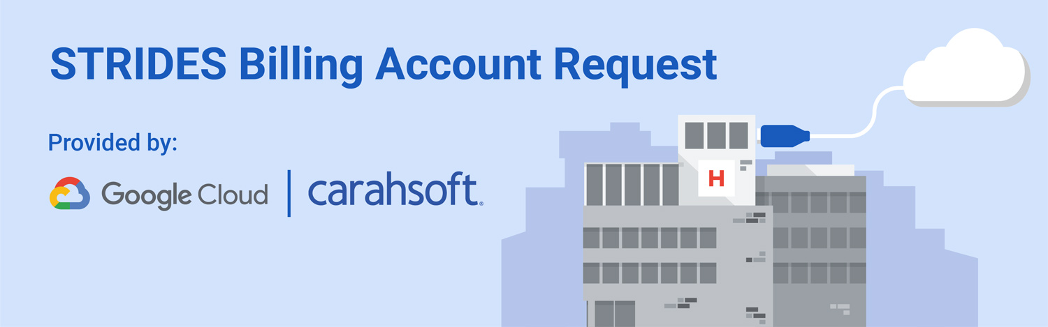 STRIDES Billing Account Request