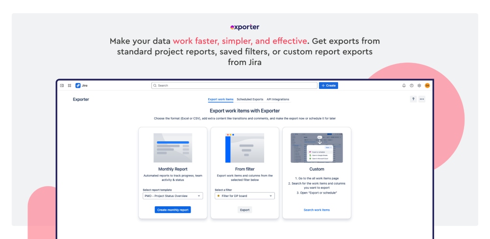 Exporter for Jira