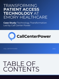 Transforming Patient Access Technology at Emory Healthcare