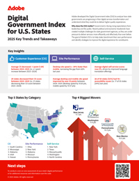 Digital Government Index for U.S. States