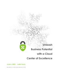 Unleash Business Potential with a Cloud Center of Excellence