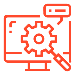 Computer with Gear image