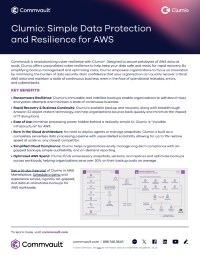 Clumio: Simple Data Protection and Resilience for AWS