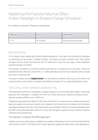 Mastering the Foerster/Munroe Effect: A New Paradigm in Shaped Charge Simulation