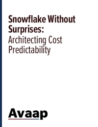 Snowflake Without Surprises: Architecting Cost Predictability