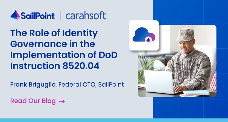 The role of identity governance in the implementation of DoD Instruction