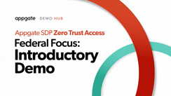 Federal Focus: Appgate SDP Introductory Demo