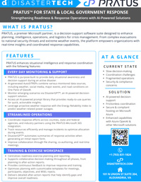 PRATUS for State & Local Government Response
