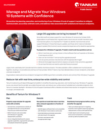 Manage and Migrate Your Windows 10 Systems with Confidence