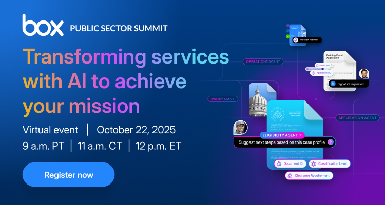 Transforming services with AI to achieve your mission - Event Banner 