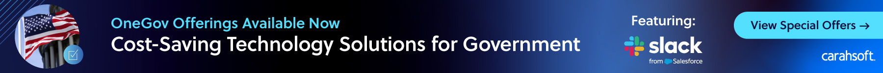 OneGov Offerings Available Now: Cost-Saving Technology Solutions for Government – Featuring Slack - View Special Offers
