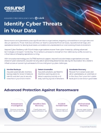 Identify Cyber Threats in Your Data