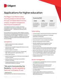 Applications for Higher Education