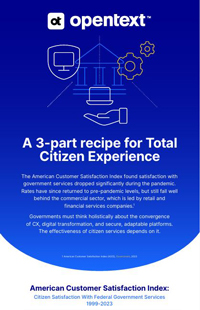 A 3-Part Recipe for Total Citizen Experience