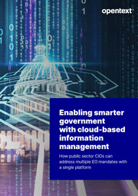 Enabling Smarter Government with Cloud-Based Information