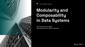 Modernizing Federal Data Systems Through Modularity and Composability Speaker Slides