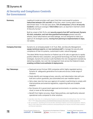 AI Security and Compliance Controls for Governments