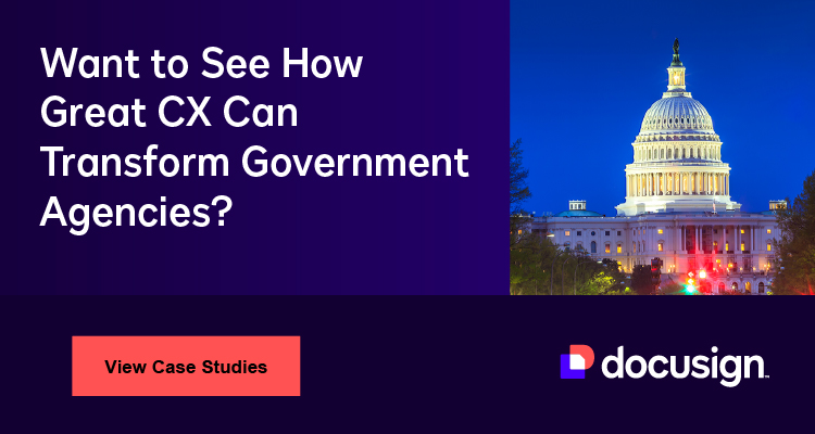 Want to see how great CX can transform government agencies?