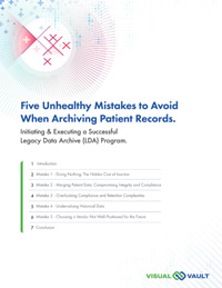 Five Unhealthy Mistakes to Avoid When Archiving Patient Records