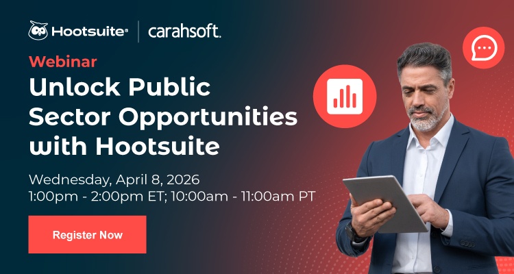 Unlock Public Sector Opportunities with Hootsuite Event Banner