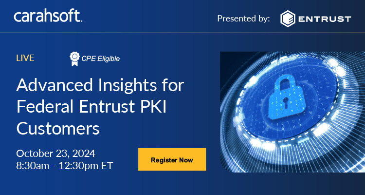 Join us for a Federal User Group