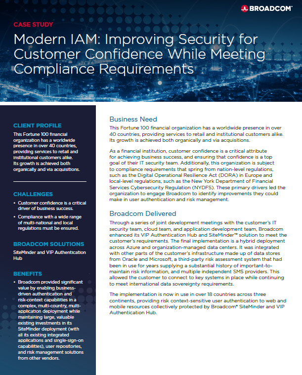 Modern IAM Case Study