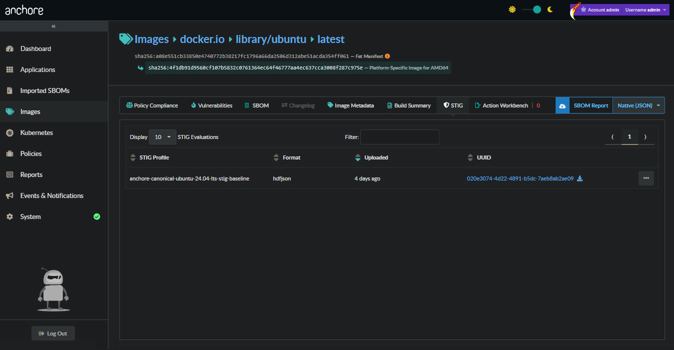 Anchore STIG for Container Images: Compliance Automation at Scale