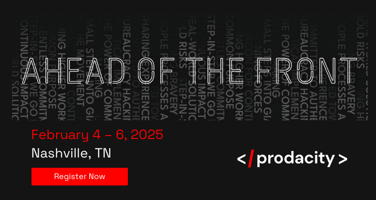 Register now for ahead of the front event!