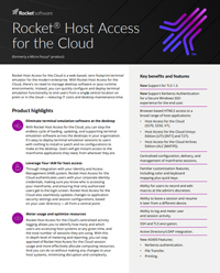 Rocket Host Access for the Cloud