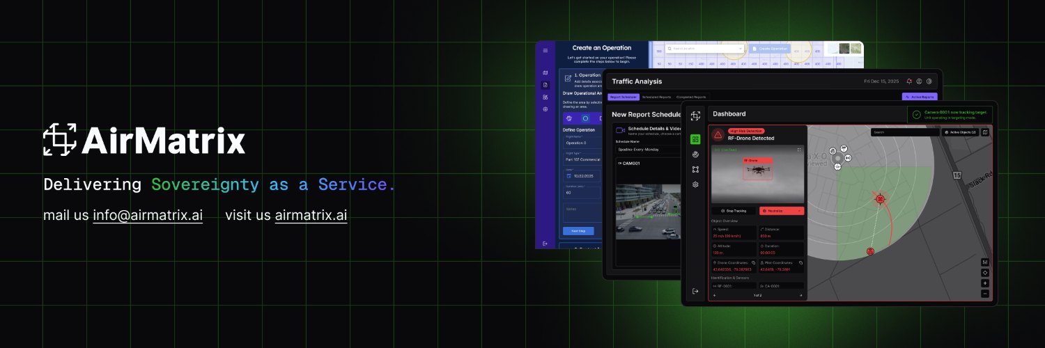 AirMatrix: Delivering Sovereignty as a Service.