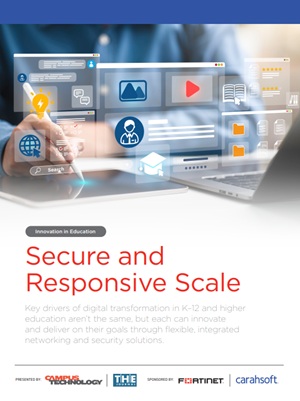 Secure and Responsive Scale | Innovation in Education