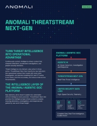 Anomali ThreatStream Next-Gen