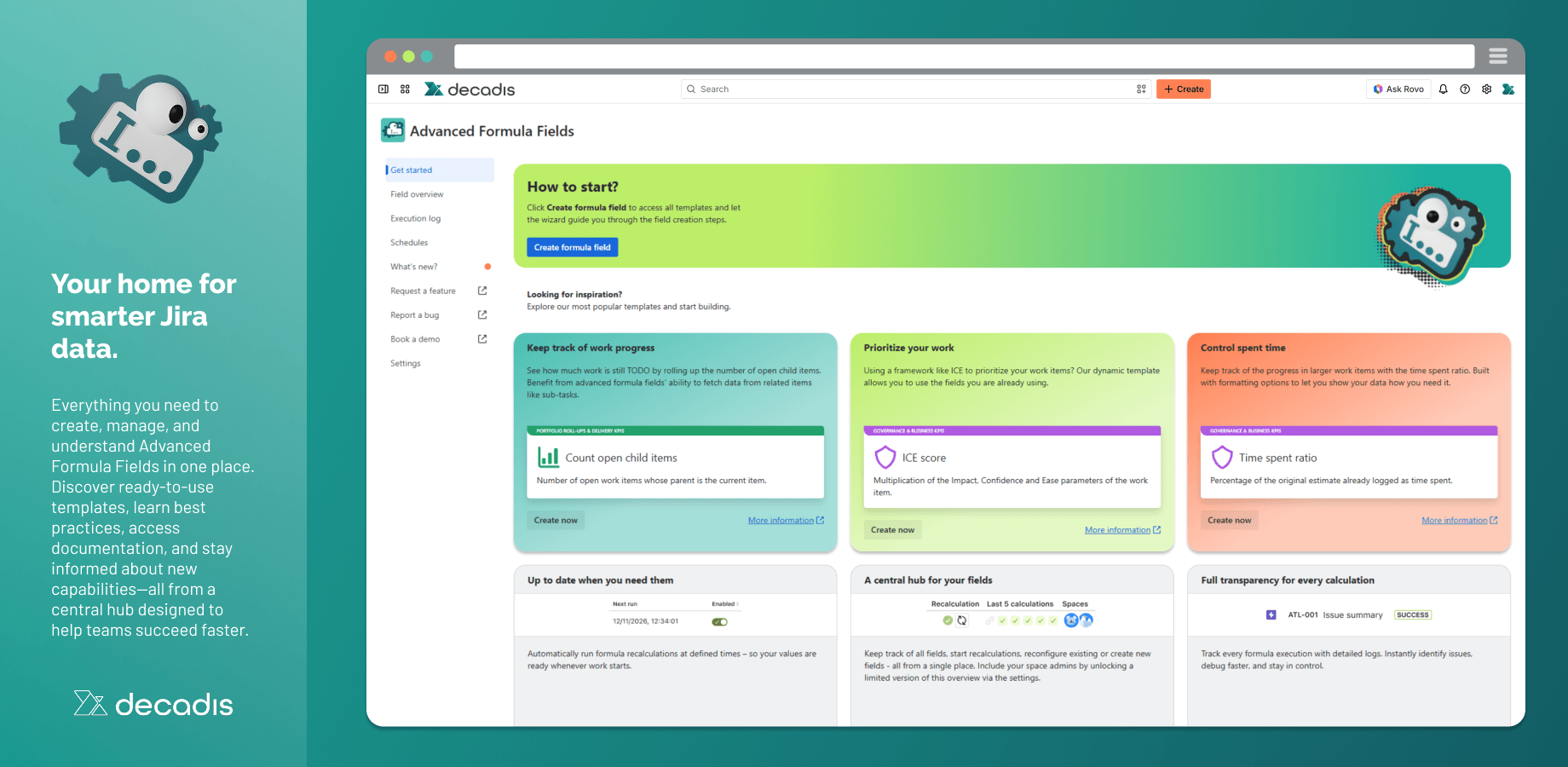 Efficient implementation and low maintenance for admins and consultants