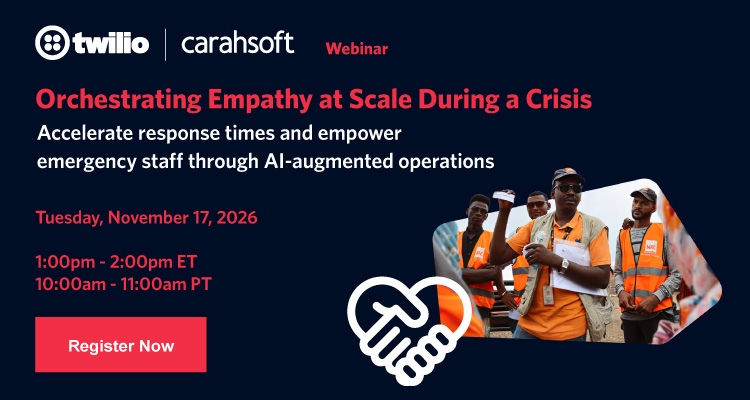 Orchestrating Empathy at Scale During a Crisis | Event Banner 