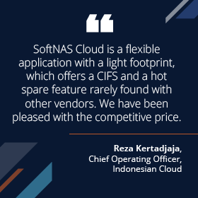 SoftNAS NAS Cloud Customer Success Quote 