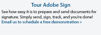 Tour Adobe Sign Demo