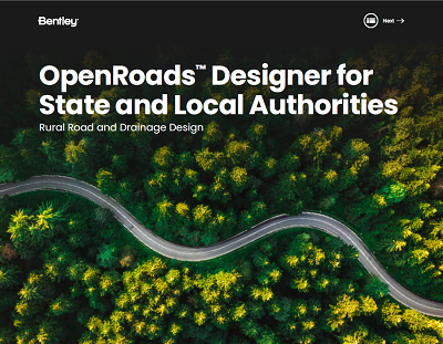 Open Roads Designer for State and Local Authorities: Rural Road and Drainage Design