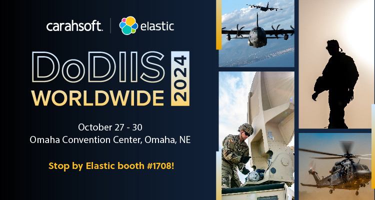 Stop by Elastic Booth #1708 at DoDIIS Worldwide 2024